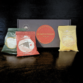 Det söta paketet - giftbox med tre söta Mjölnir-karameller (fläder, hallon och surt äpple smak), vegansk och glutenfri