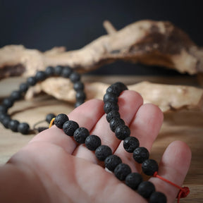 Armband af lavasten