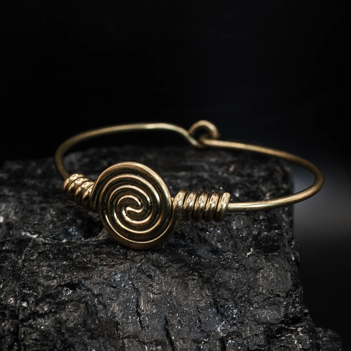 Sun spiral bracelet