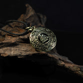 Val knot, brass