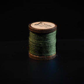Turkis broderitråd 100% uld, uld 100% i turkis.