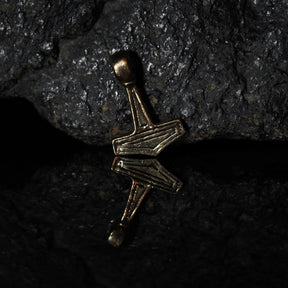 Torshammare, Mandemark Danmark, hänge brons.