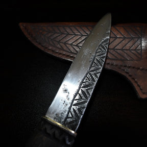 Kniv med drakhuvud