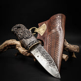 Kniv med drakhuvud