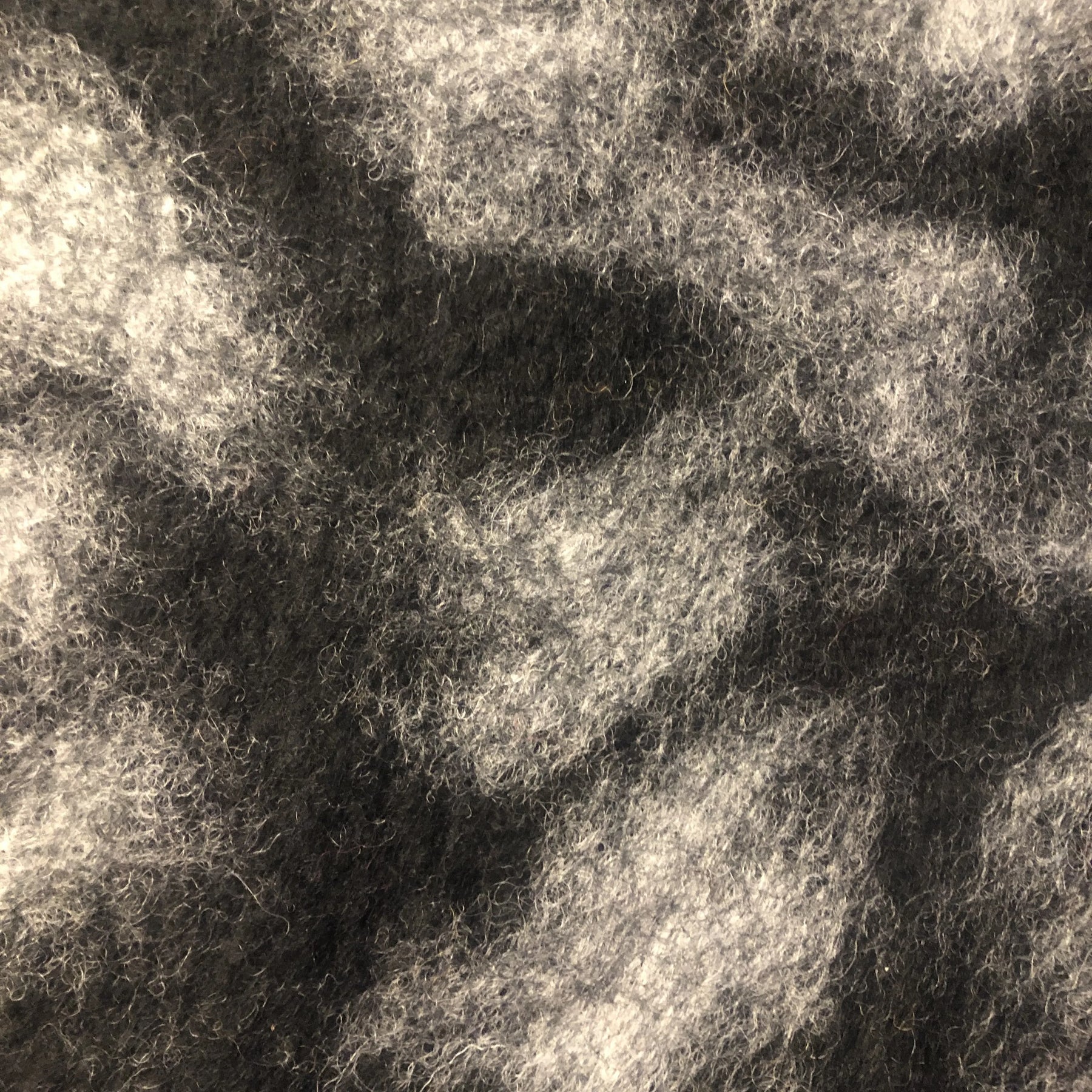 Tovad ullpläd, liggunderlag 2x1 meter.