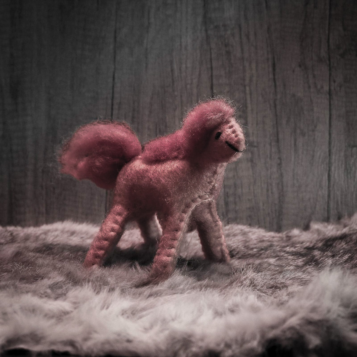 Pink hest