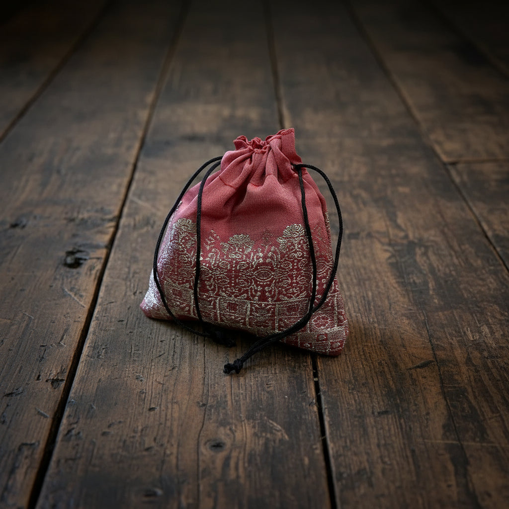 Vikingsk ring med klassisk ornamental design.