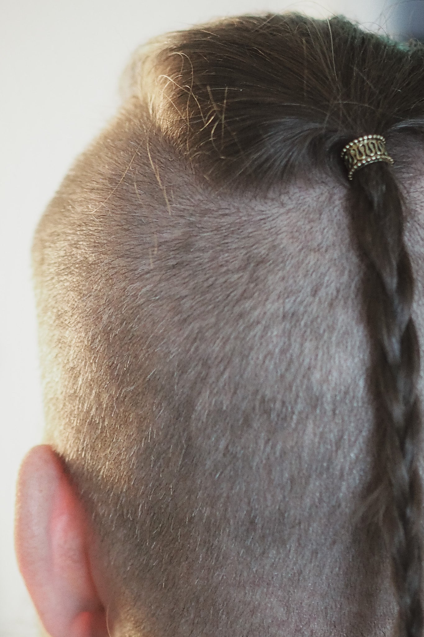 Skäggpärla-Nana, skäggpärla i vikingastil.