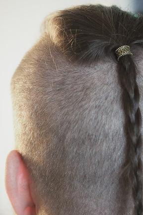 Skäggpärla-Nana, skäggpärla i vikingastil.