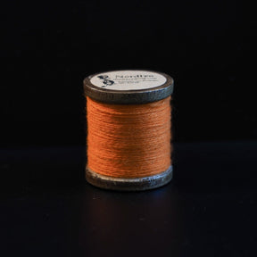 Orange brodyrtråd 100% ull, ull 100% i orange.