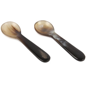 Saltsked i horn, horn.