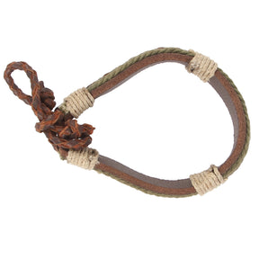 Vestre Vikingaarmband, läder.