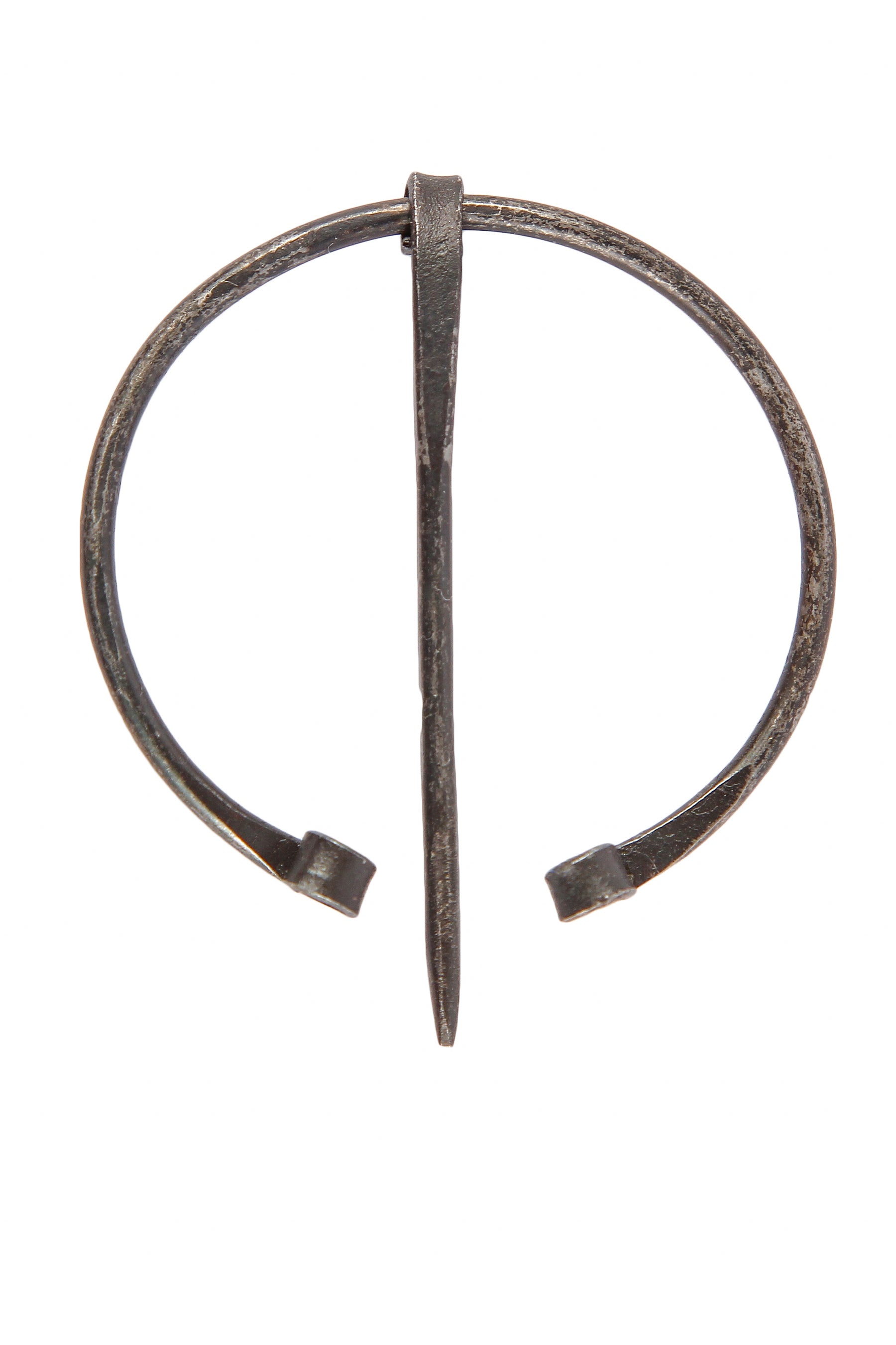 Ringnål i stål, järn.